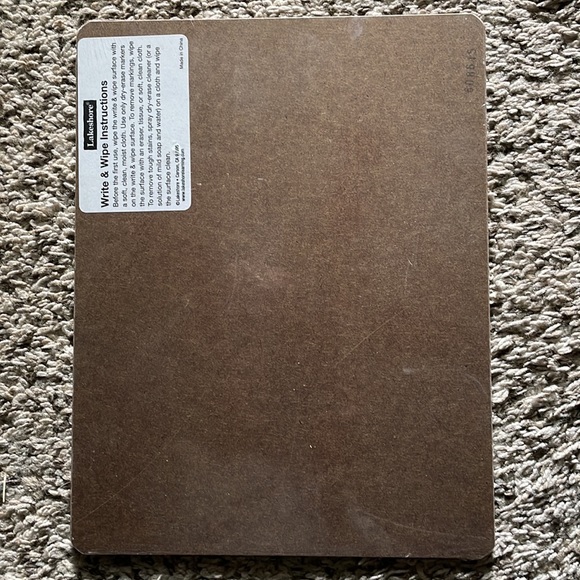 Write & Wipe Board - Picture 2 of 2